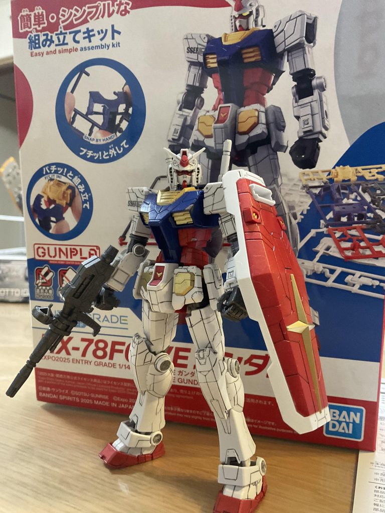 不思議なもので、行ってきたら「これは作らなきゃ！」と思ってしまう。横浜の時もそうだったなあ。フツーに組んでもなかなかの完成度。