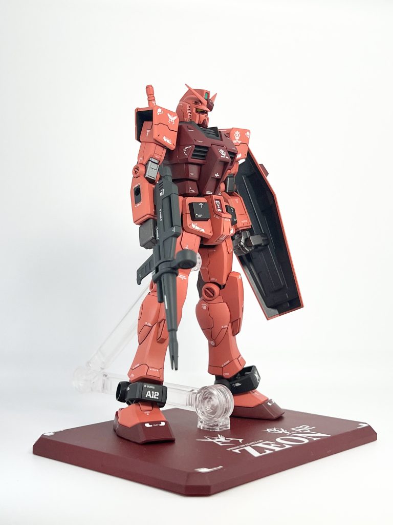 過去作のG-3ガンダムと比べて幾ばくかはスジボリが上手くなった気がする?