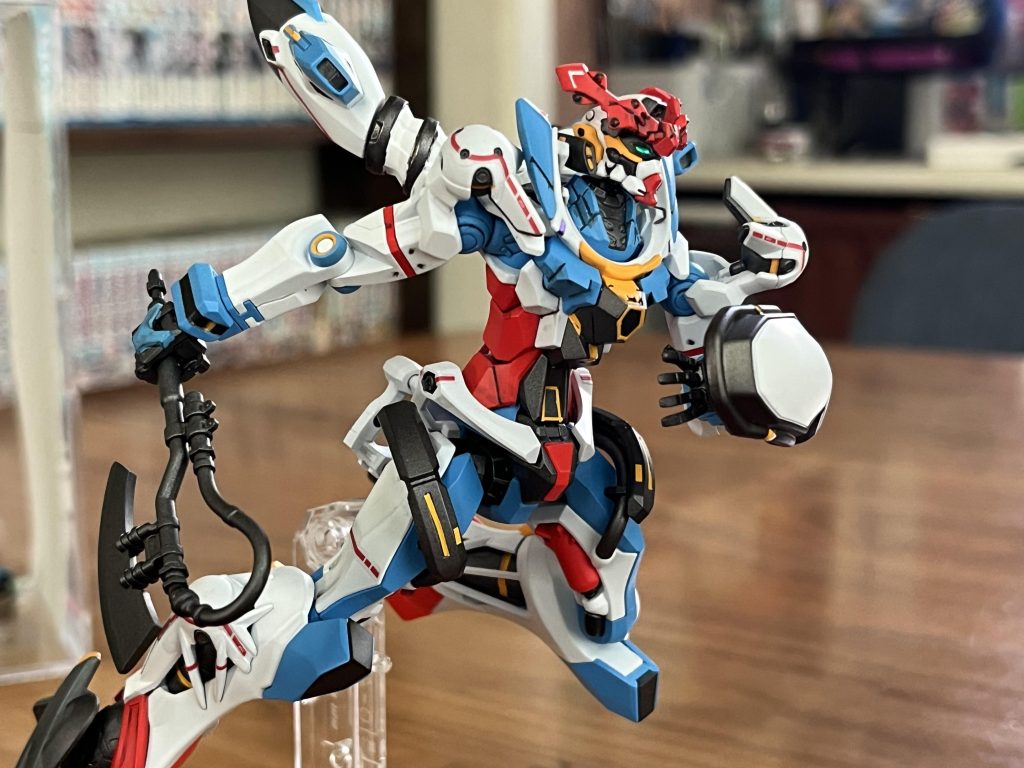 とはいえ、何とか形になると愛着が湧くものです笑でも、おかげで残りのGQuuuuuuX系のキットの制作に怯んでしまい完全に積んでます😅もう一体は作りたくないけど、水転写デカール販売されるからちょっと気になってます笑