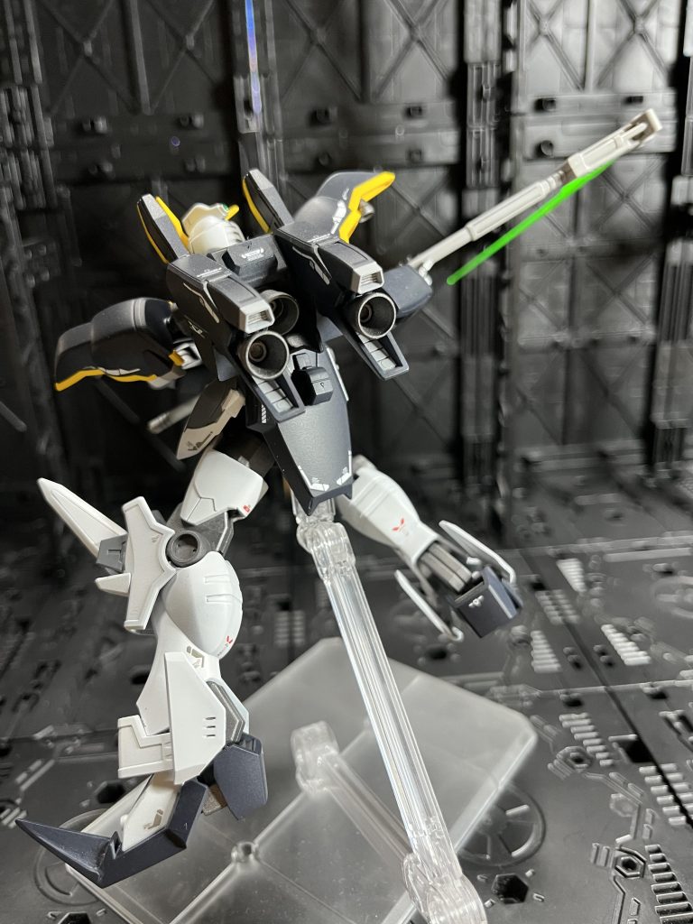 バックショット。バックパックちょっと大きくなりすぎたかもしれない。