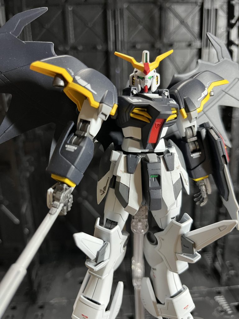 アップにすると荒さが目立つ。ご視聴ありがとうございました。