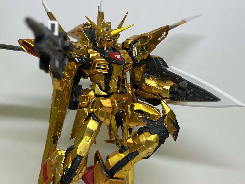 オオワシを装備してシードポーズ(?)ポージングも撮影テクニックは上達せず…