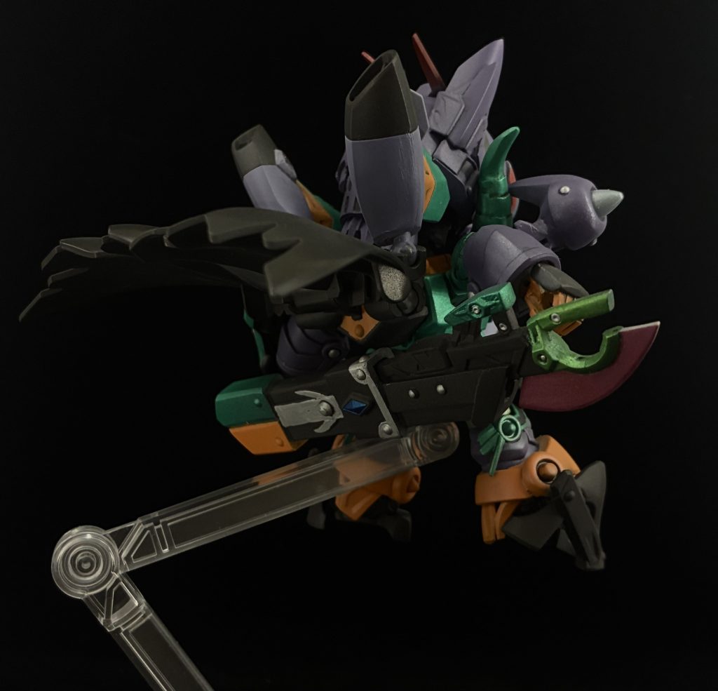 剣と鞘は腰にマウントします。