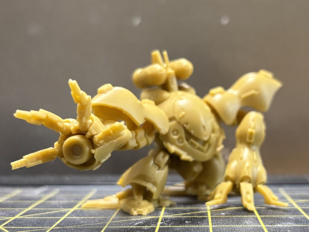 塗装前これはこれで非常に良い(gandam-hand2)