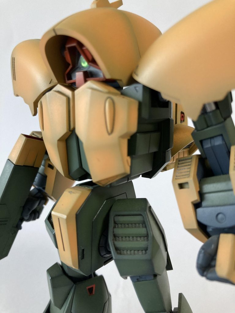 非常にボリュームのある上半身