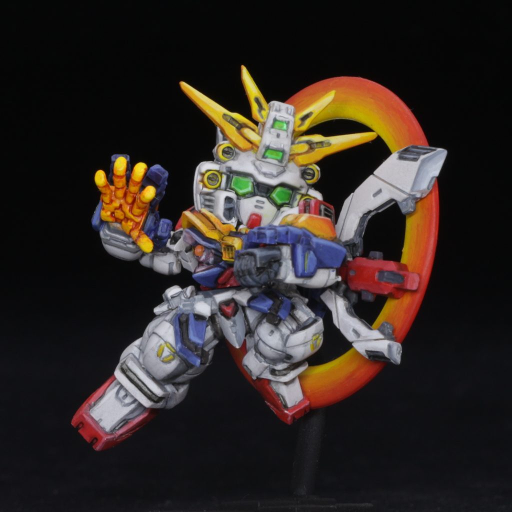 正面からのアングル。迫力があっていいかも。