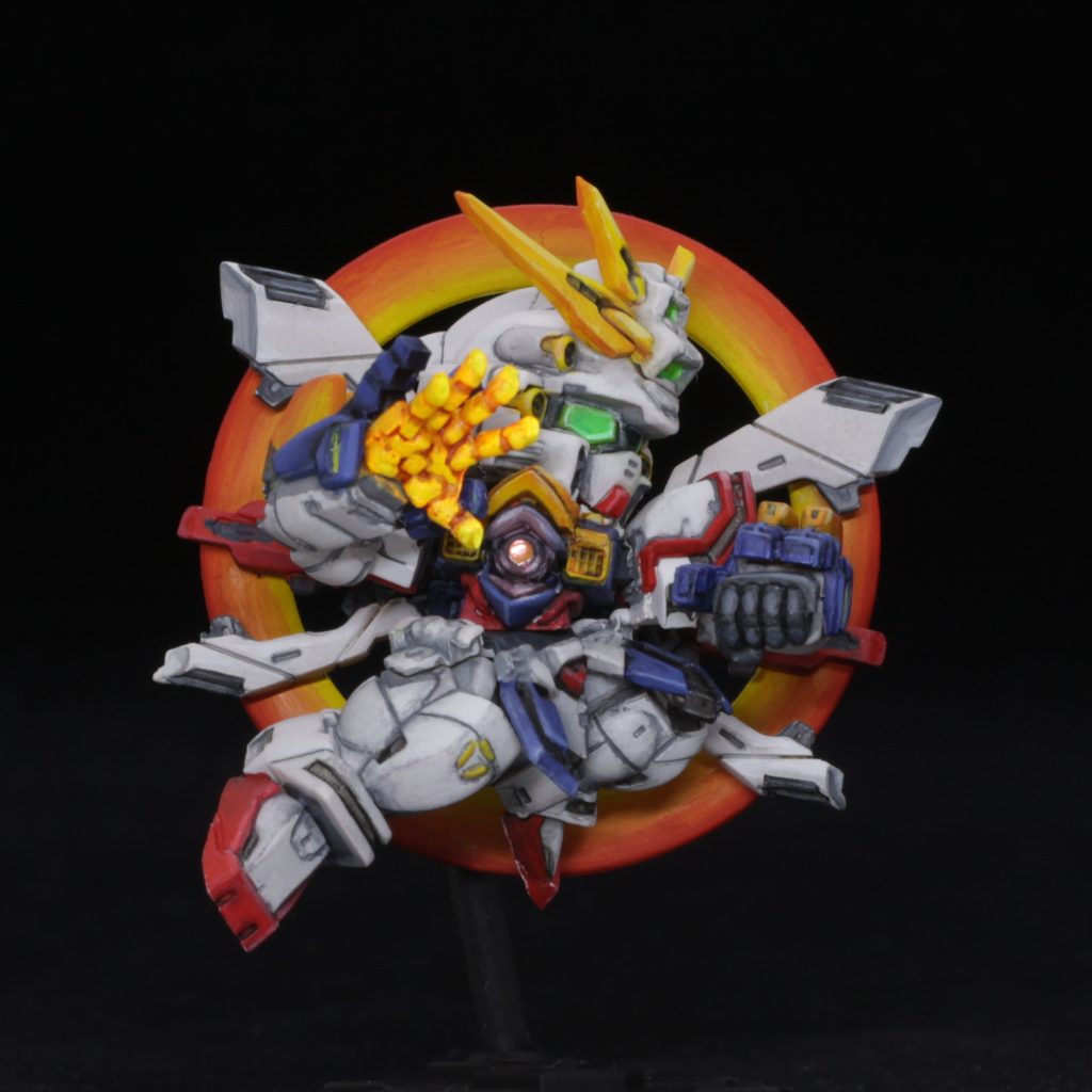 サイドから。コア部分はHアイズの1.2mmがぴったりでした。