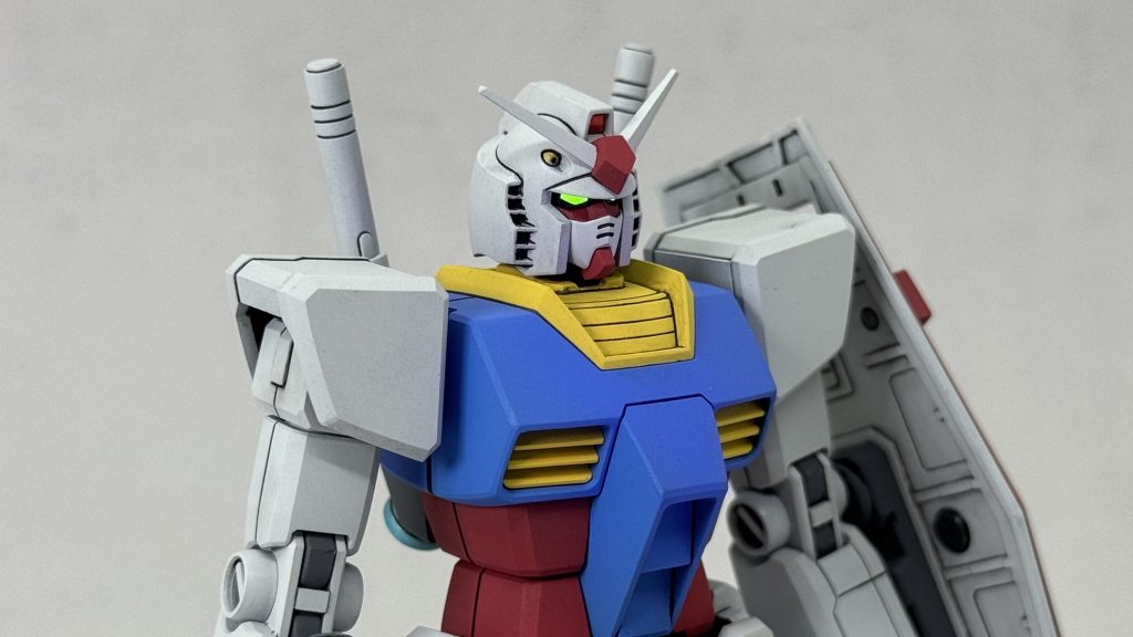 綺麗な仕上げにこだわってみたガンダム