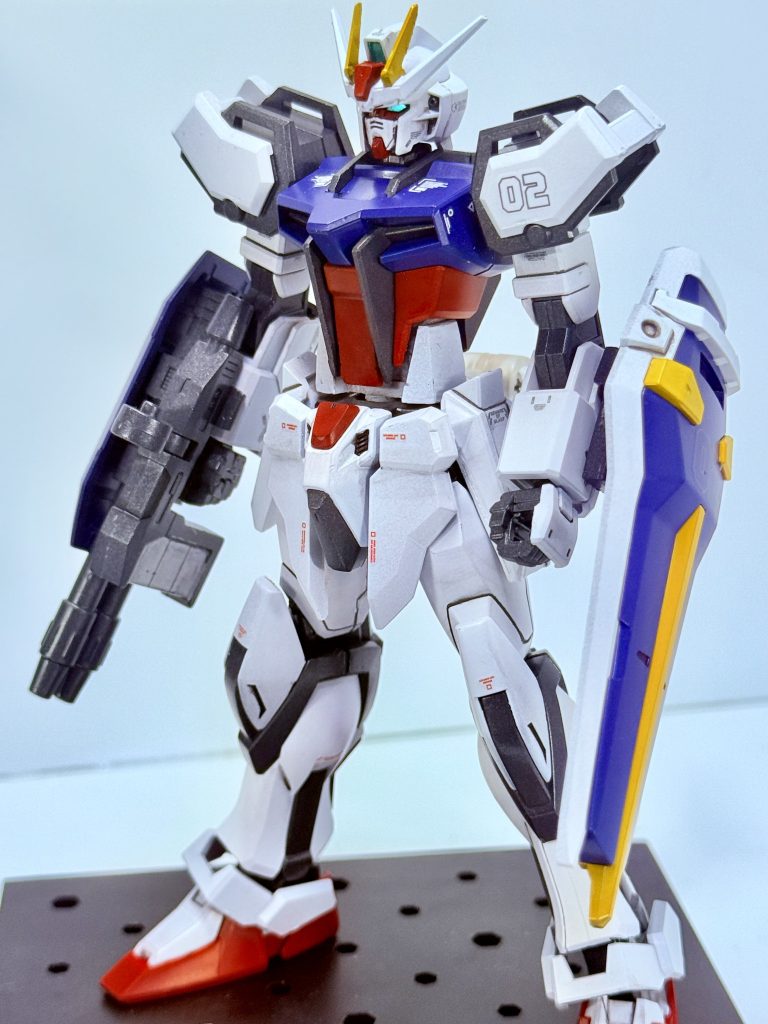 ストライクガンダムⅡnd  予備パーツで製造された機体。