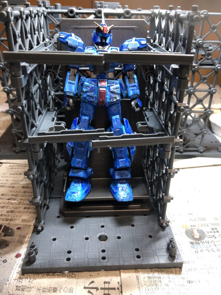 ハンガー格納庫中