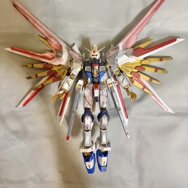 最終決戦前のストライクフリーダムガンダムをイメージしました（1枚目）