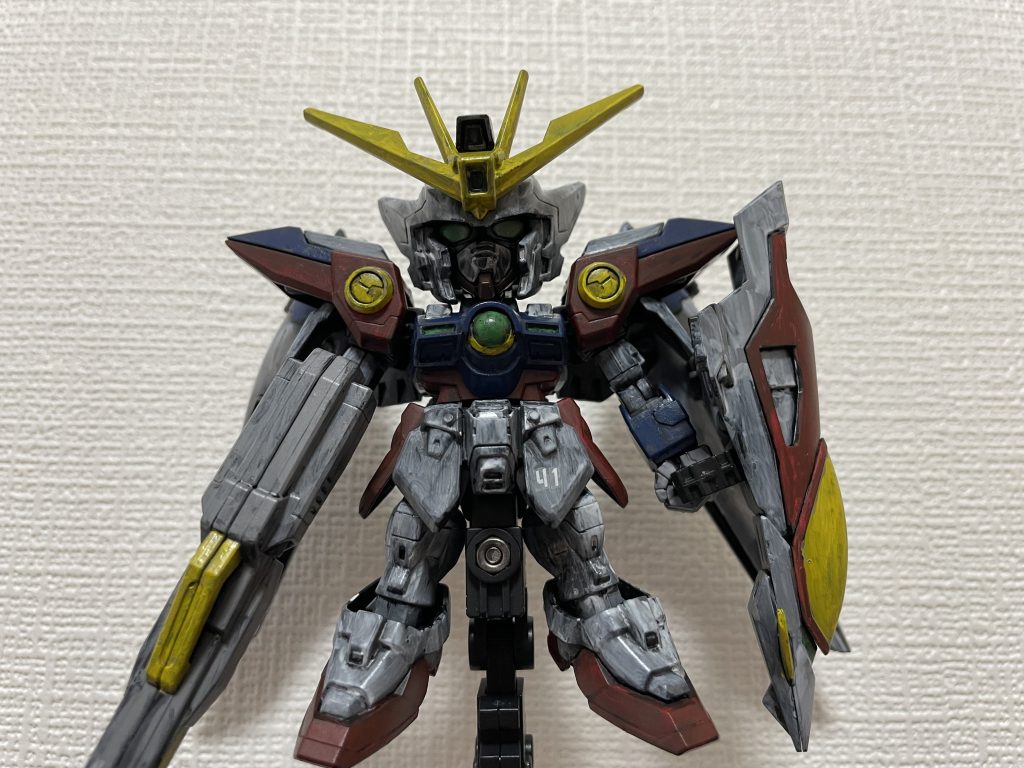 41歳になったので、ウイングガンダムゼロ(41歳Ver.)として完成。