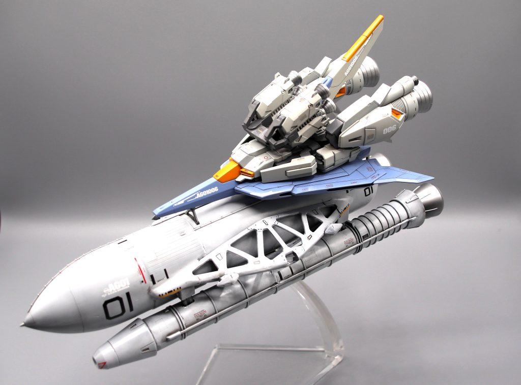 Zガンダム＆高機動長距離航行ユニット–3枚目/制作者：@shinji