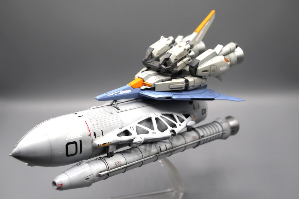 Zガンダム＆高機動長距離航行ユニット–4枚目/制作者：@shinji