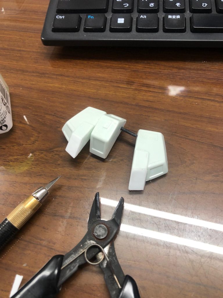 腰の分離の様子