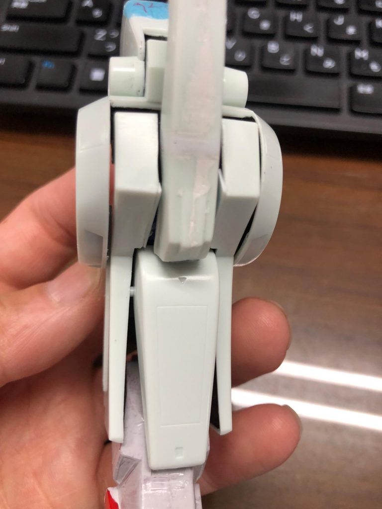 分離後ポリキャップで接続し、バランスのチェック