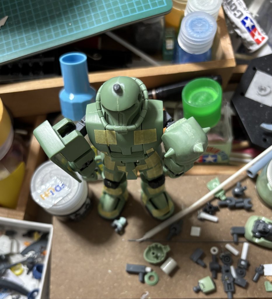 擦り倒した　ザクくん–5枚目/制作者：あれっくす