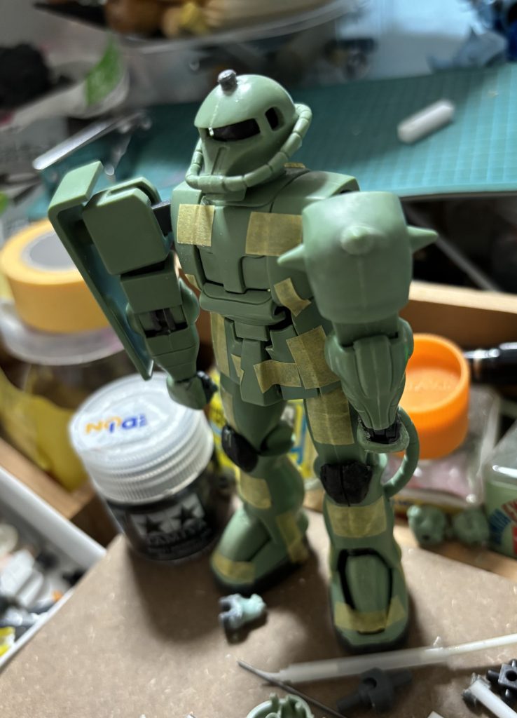 擦り倒した　ザクくん–4枚目/制作者：あれっくす