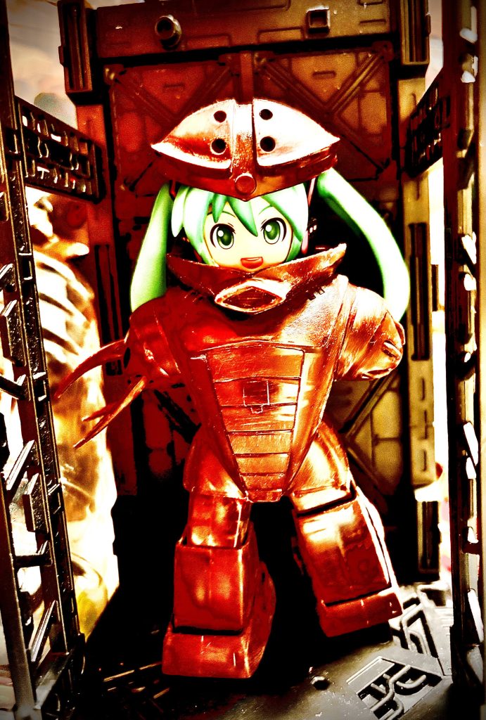 またこのアッガイも関節拡張してしまうのですが😅 