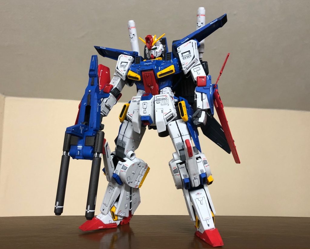 旧キット 1/100 MSZ-010 ダブルゼータガンダム ZZ–2枚目/制作者:takao_s