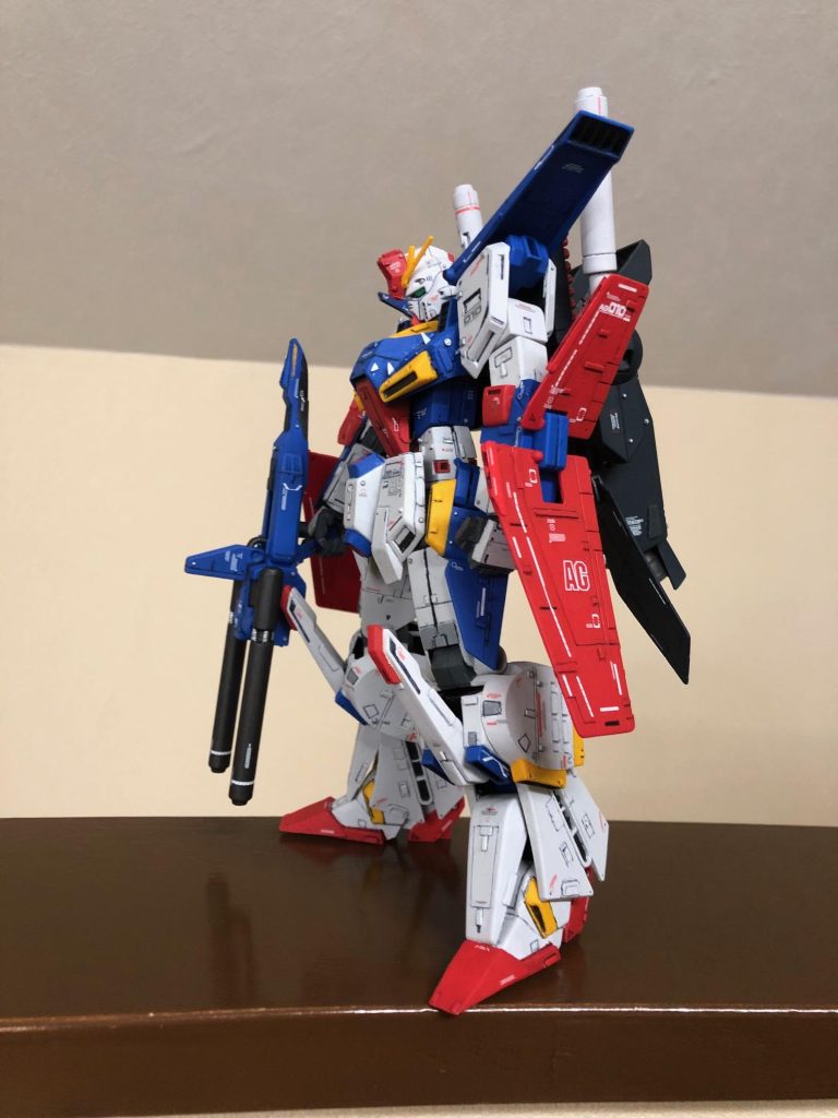 旧キット 1/100 MSZ-010 ダブルゼータガンダム ZZ–3枚目/制作者:takao_s