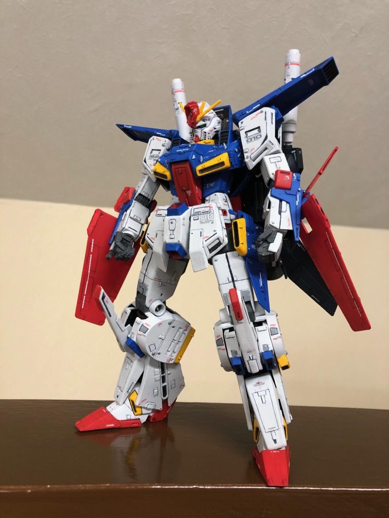 旧キット 1/100 MSZ-010 ダブルゼータガンダム ZZ–5枚目/制作者:takao_s