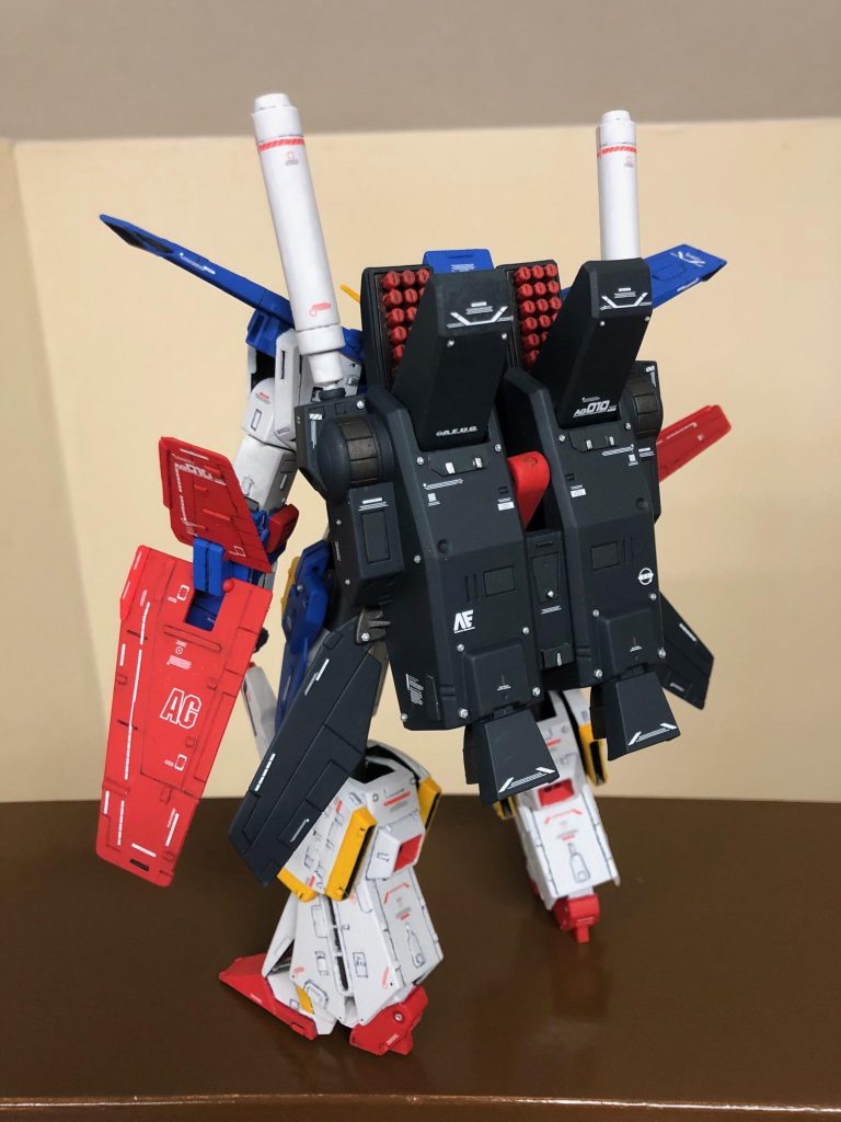 旧キット 1/100 MSZ-010 ダブルゼータガンダム ZZ–4枚目/制作者:takao_s