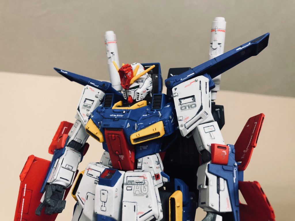 旧キット　1/100 MSZ-010 ダブルゼータガンダム　ZZ