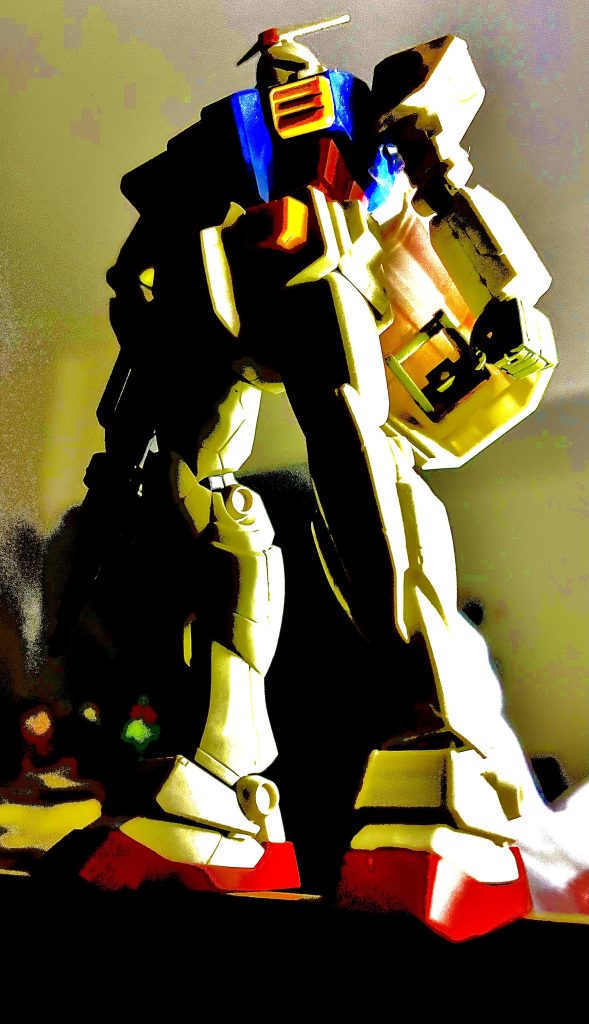 ＲＸ７８-２　初代 MG  素組み