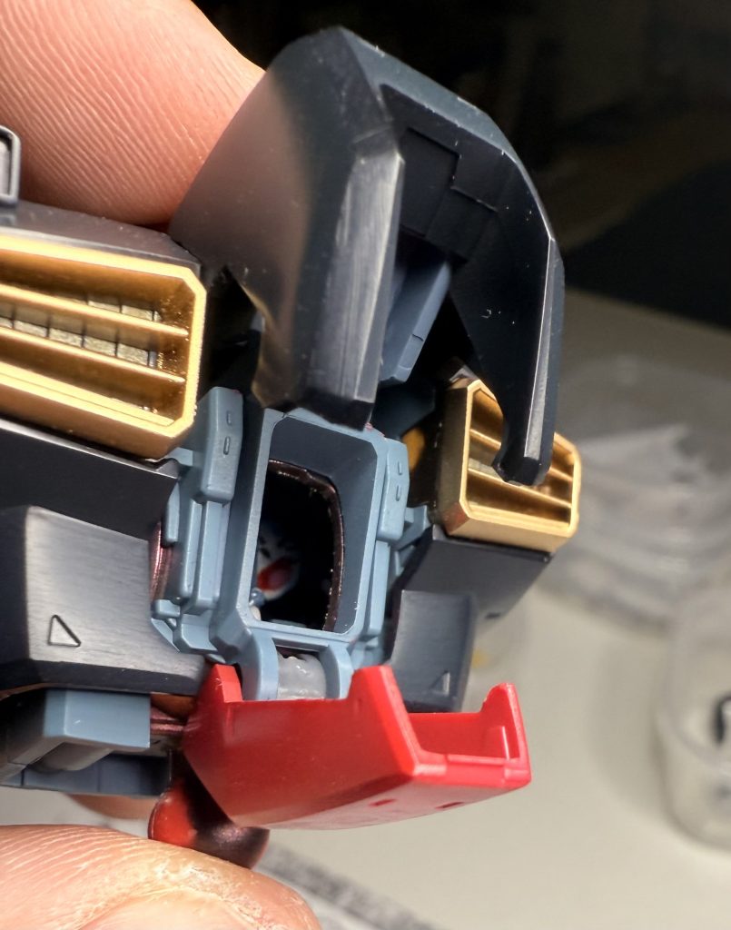 辛うじて、ボディ組み上げ後も見えてます誰に見せる訳でも無いので、結局自己満ですが