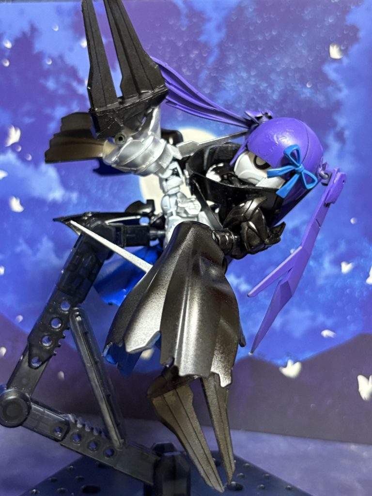 背中に一部加工したのでこんな前屈や