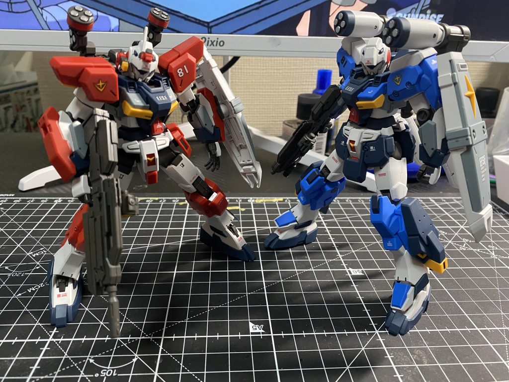 以前組んだスタンダードアーマーと一緒にご覧いただきありがとうございました。