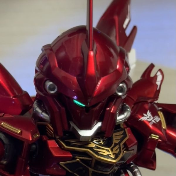 SD/HGミキシングのシナンジュで初のキャンディ塗装に挑戦!