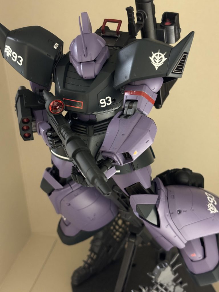 ビームライフルを試射