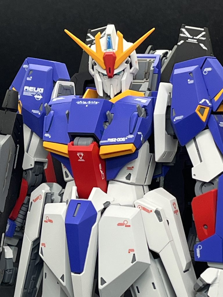 MG Zガンダムver.ka 全塗装プチ改修。