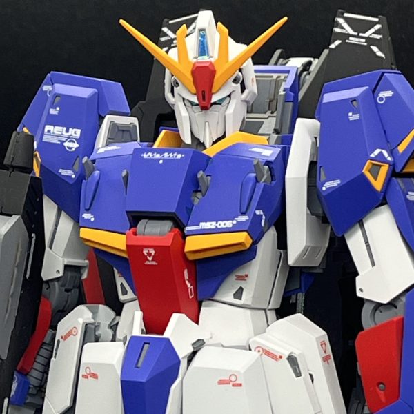MG Zガンダムver.ka 全塗装プチ改修。
