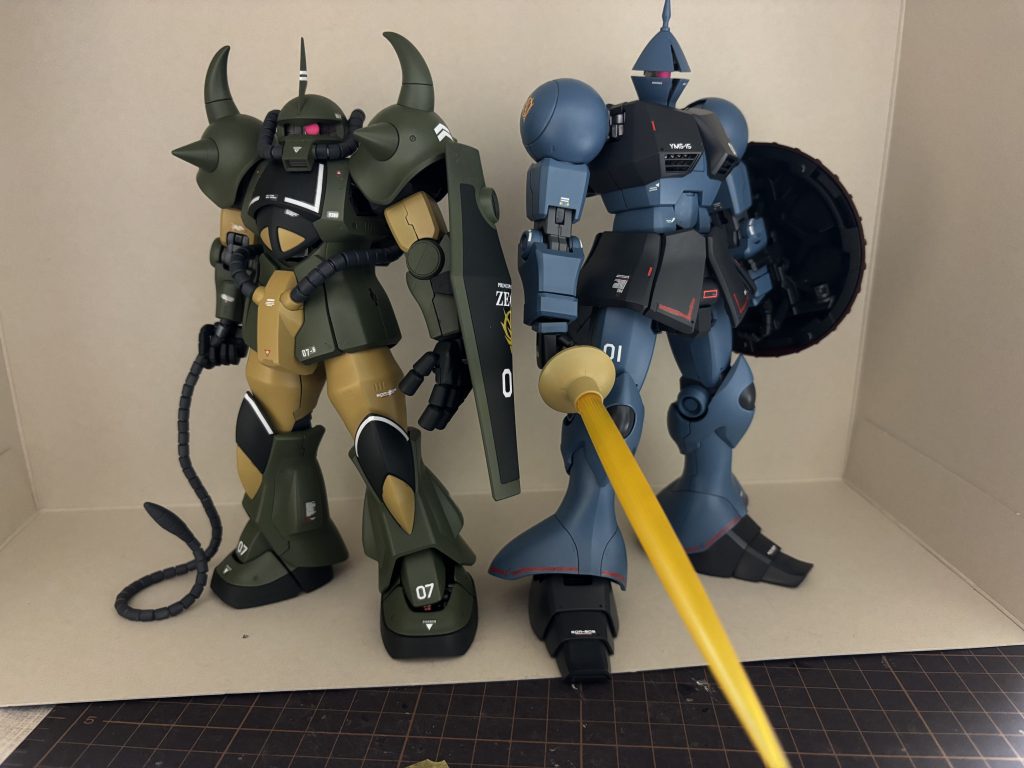 グフ リアルタイプとツーショット