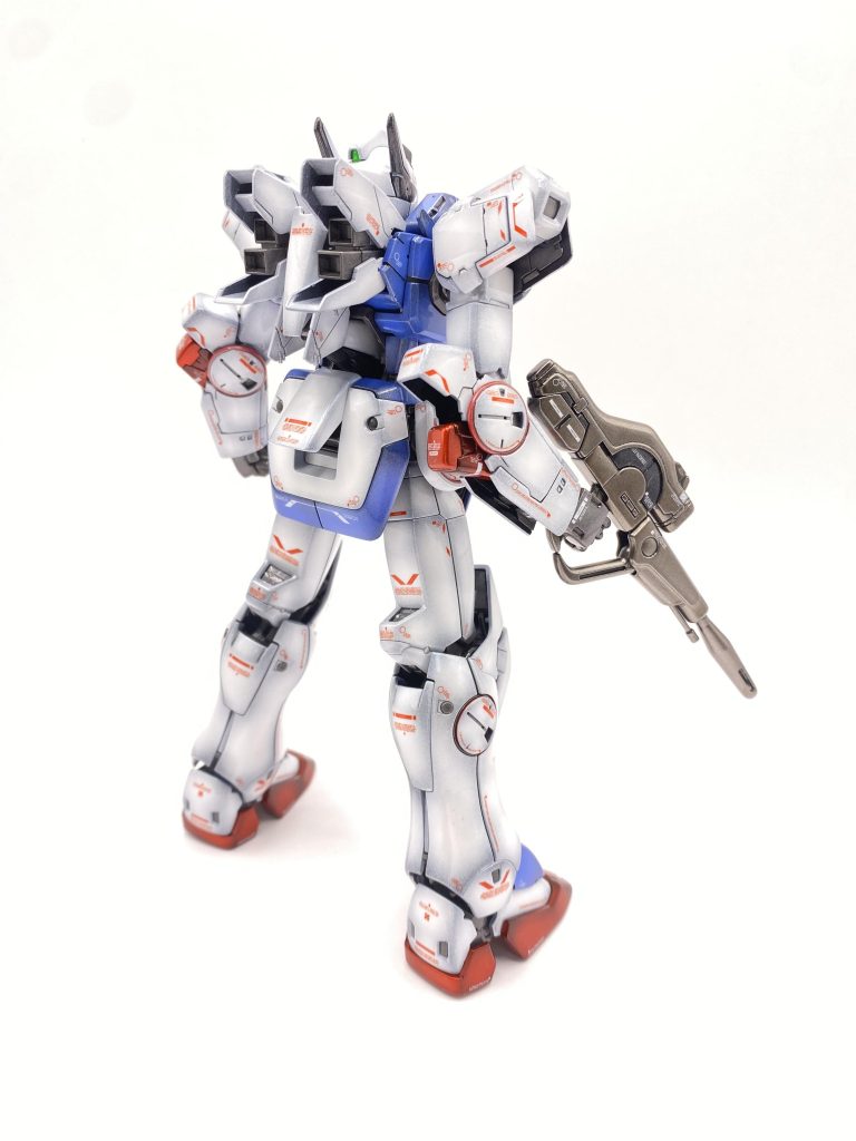 後ろ姿💖シンプルisベスト！！若かりし頃ほれ込んだカトキガンダム流線系のラインがほんとに新鮮でした＾＾