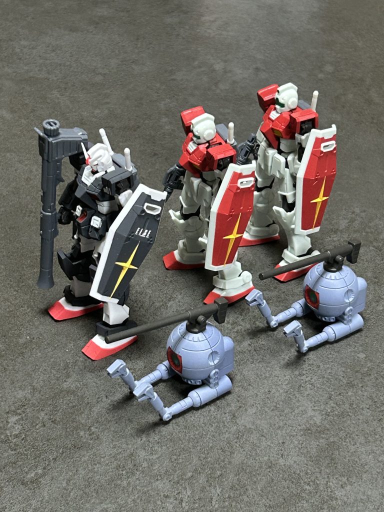 プロトタイプガンダム　カプセルアクション