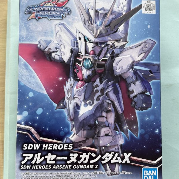 たまにはSDガンダムも作るかな・・・。