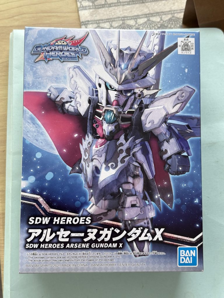 作品名：たまにはSDガンダムも作るかな・・・。<p>先日フィギュアライズスタンダードで「ティファ」が出ると聞いて急遽ヤマダで買ってきたアルセーヌ・ガンダムX（実は小生、アナザー系だとガンダムXが大好きなのだ）。 そのまま組み立てるか、アレンジするか悩みどころだな・・・(z […]</p>
