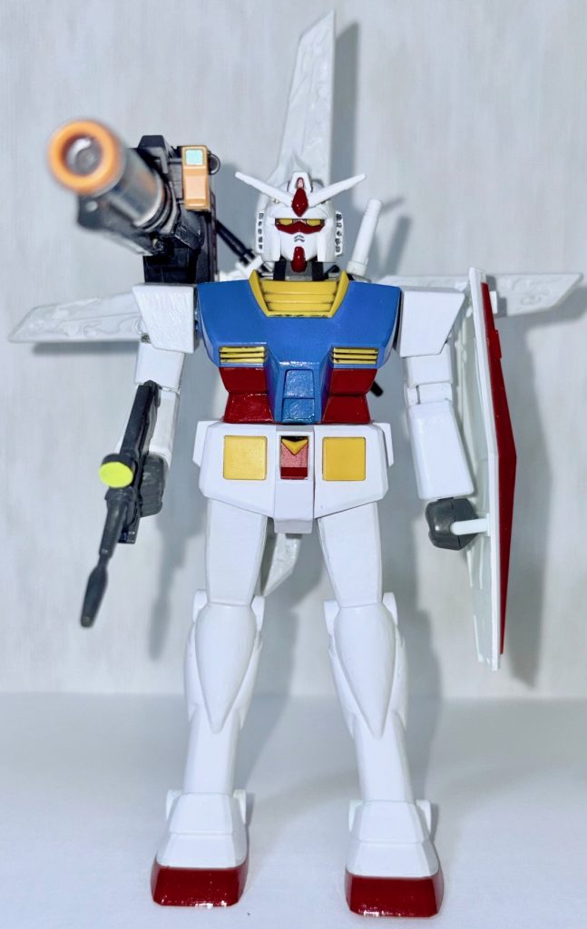 今回なぜこれをやったのかというと、「もしもファーストガンダムでサテライトキャノンが出たら」というif展開を考案し、なおかつ「古代文明の遺産」みたいな感じにやってみたかったからである。