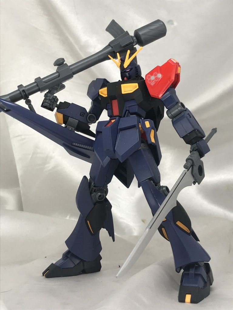 こっちは登場するνガンダム。時代を超えた装備いいですよね。ティターンズカラー好きなんで満足です(^-^)