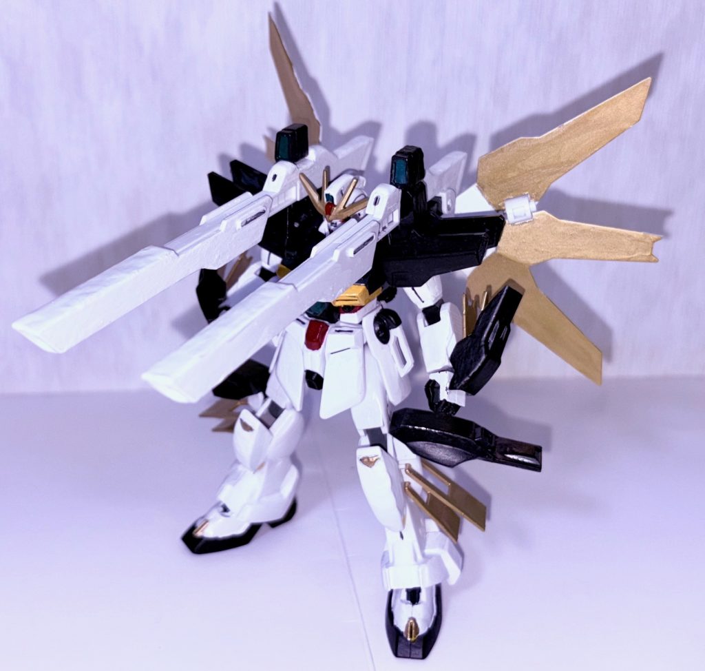 旧キットでもカッコいいものはカッコイイな(zaku-kao2)今後も暇があればインディガンダムネタを続けていこうかな。