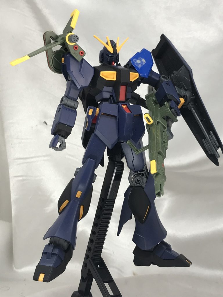 アムロだったら絶対やらないだろうなぁ、な追加装備。世代を超えたランチャーストライカー最高です(///▽///)