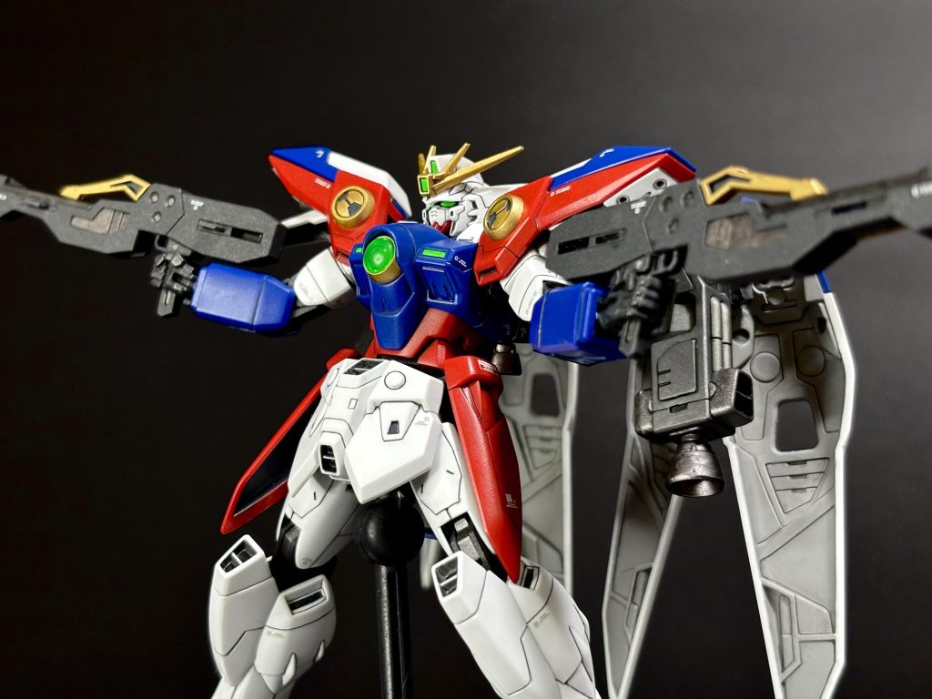 ウイングゼロがツインバスターライフルを分割したらこれしか無いでしょう。