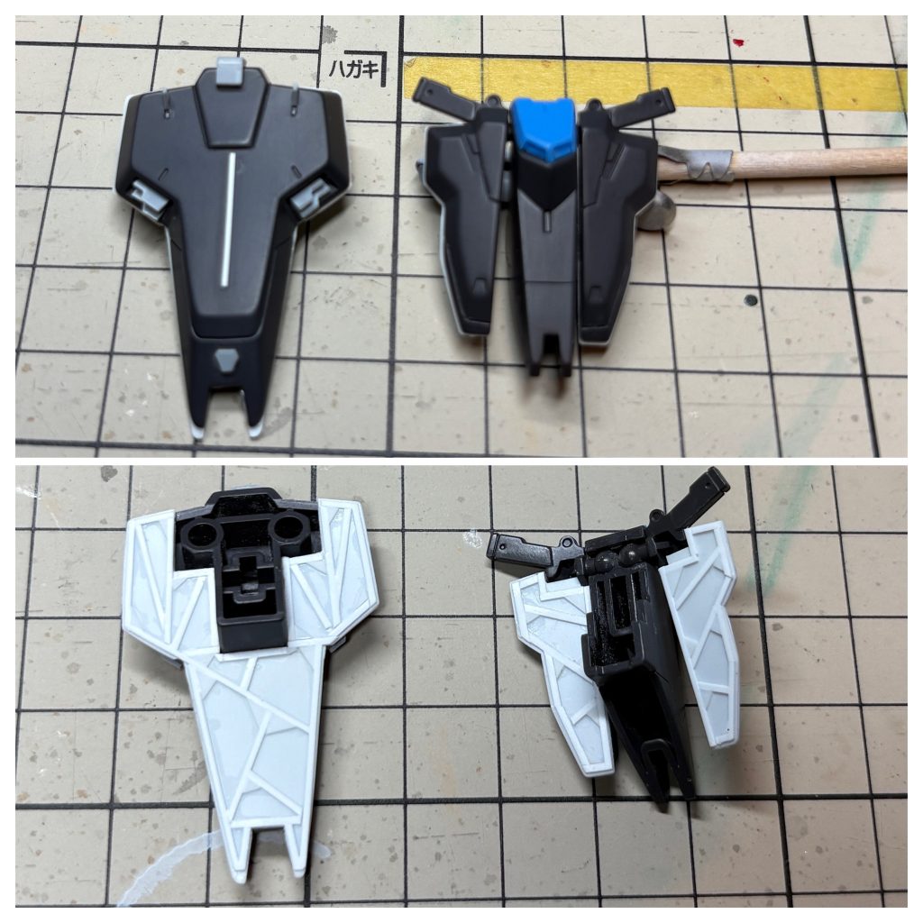 アーマー裏も制作 初めて作りましたそれなりに上手く作れたかな?組んだら全く見えませんが…