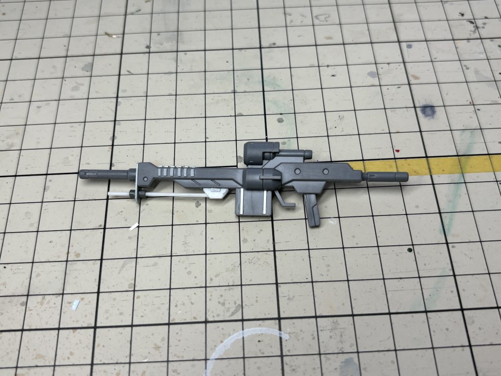 ライフルも少し改造