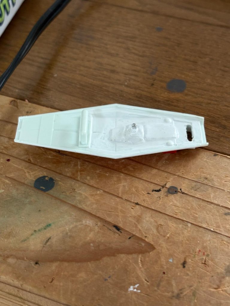 少し見えにくいが、ジョイントを新設した。