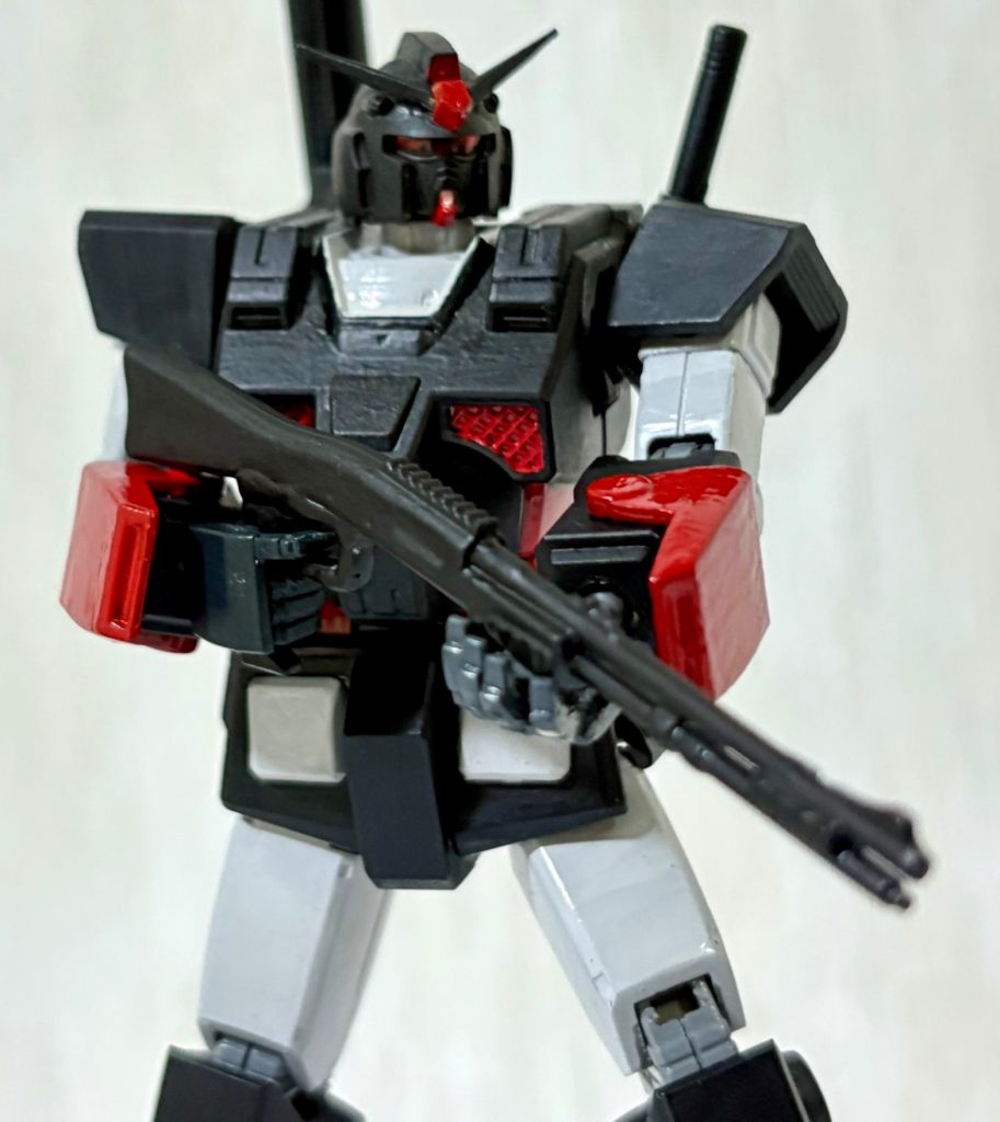 【小ネタ・プチ改造】ダイソーのショットガンをガンダムに持たせてみた。